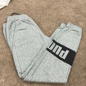 Grey Puma Joggers